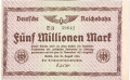 Germany 2 5 Million Mark, 22. 8.1923